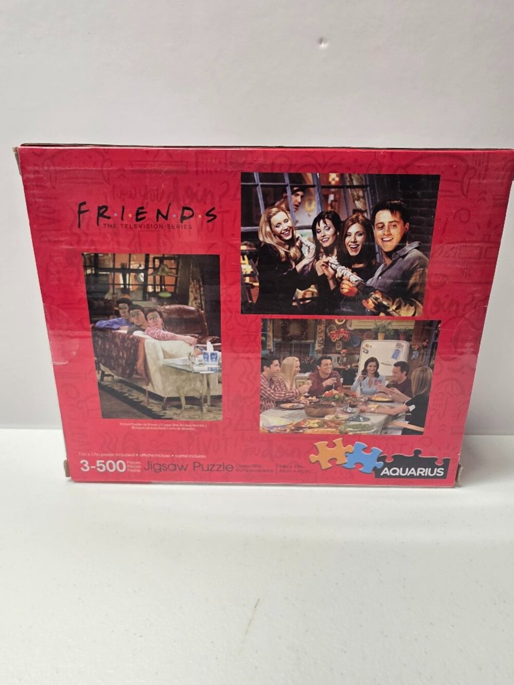 Friends TV Show 3-500 Pieces Jigsaw Puzzles Three Scenes